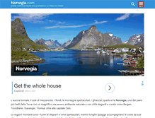 Tablet Screenshot of norvegia.com